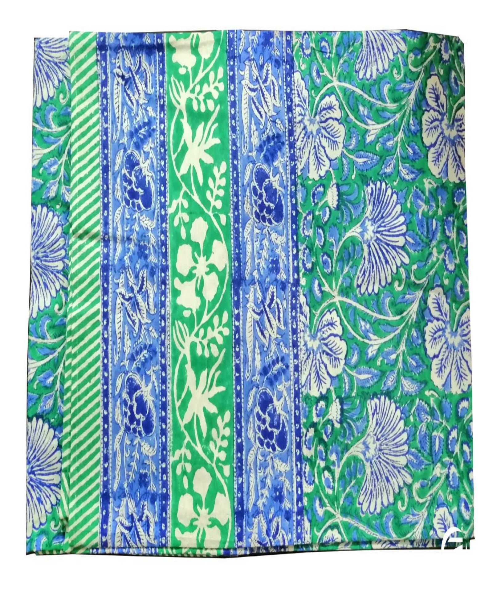 100% Cotton Hand Block Print Tablecloth Rectangular